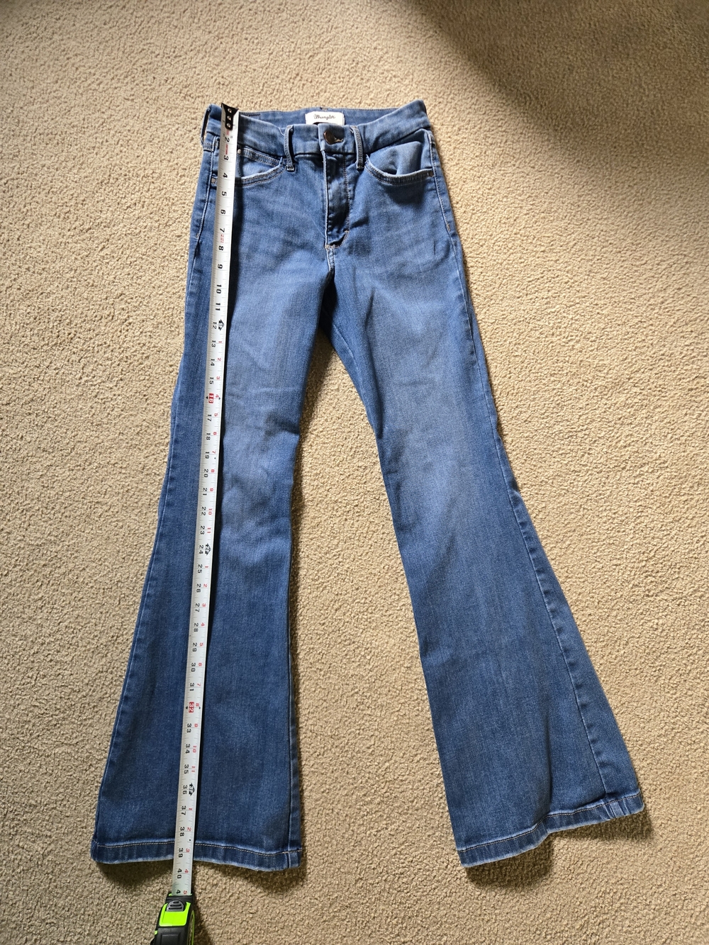 Women's Wrangler Blue Flare Jeans